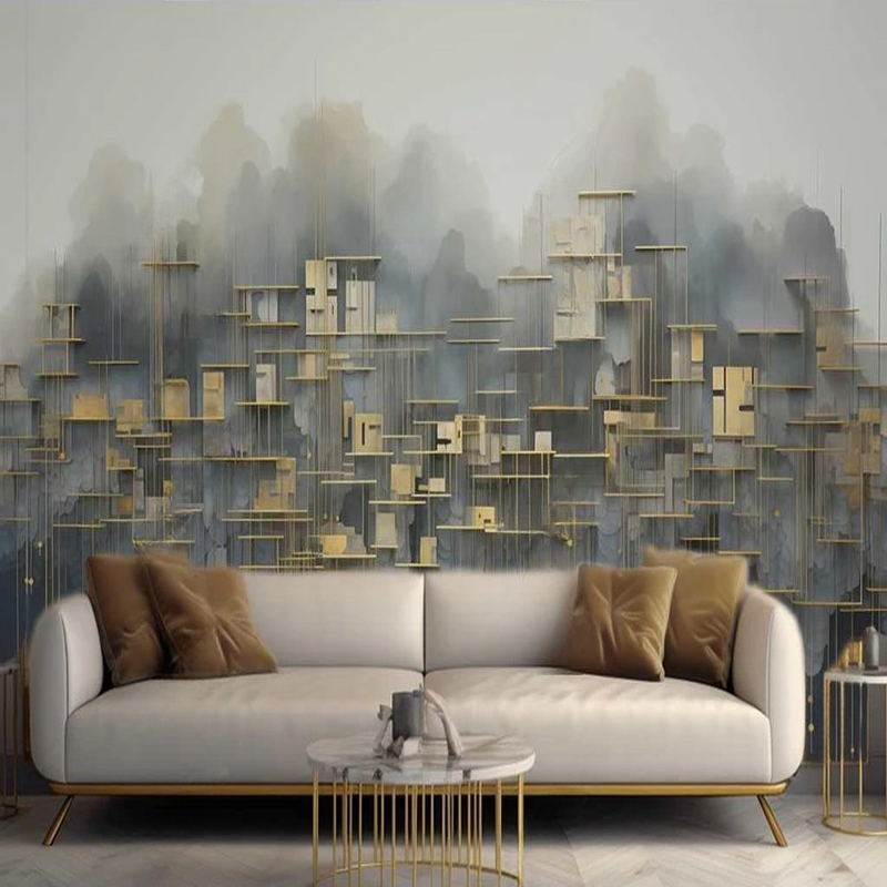 Custom Photo Mural Modern Styl - đánh giá và giá Home Textiles City
