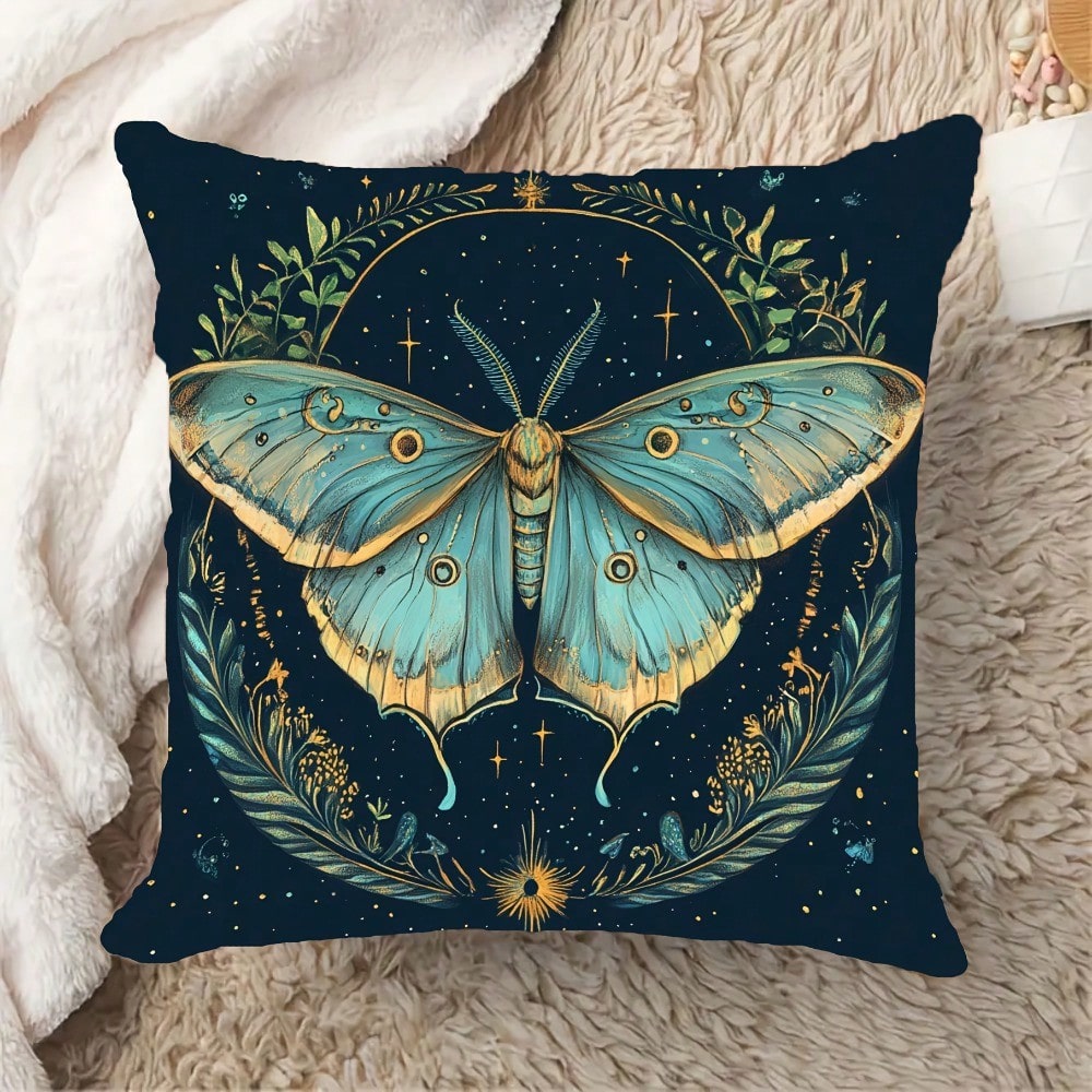 1pc 18x18 Inch Bohemian Moth & - đánh giá và giá Pillow Insert 18X18