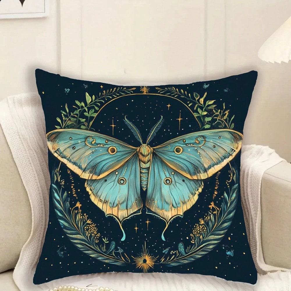 1pc 18x18 Inch Bohemian Moth & - đánh giá và giá Pillow Insert 18X18