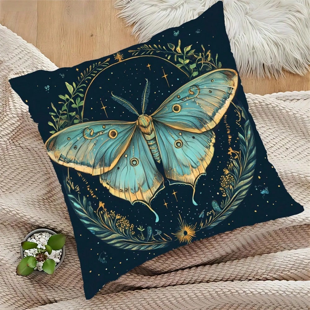 1pc 18x18 Inch Bohemian Moth & - đánh giá và giá Pillow Insert 18X18