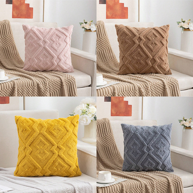 No Insert Woven Plush Pillow C - đánh giá và giá Pillow Insert 18X18