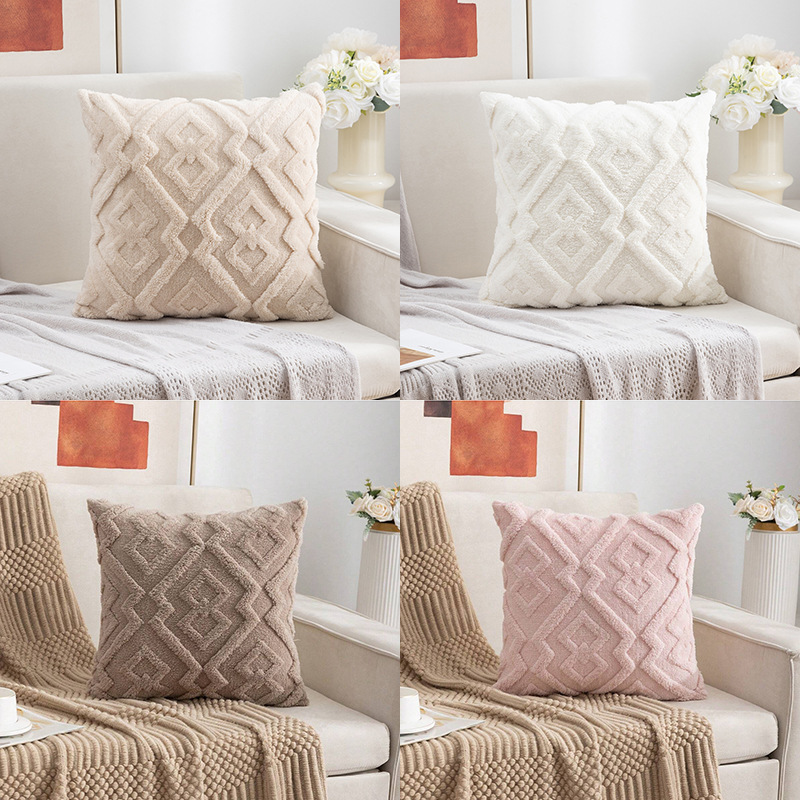 No Insert Woven Plush Pillow C - đánh giá và giá Pillow Insert 18X18