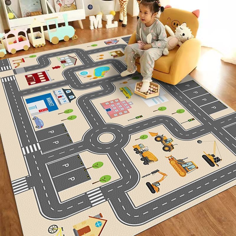 Cartoon children's floor mat c - đánh giá và giá Home Textiles City