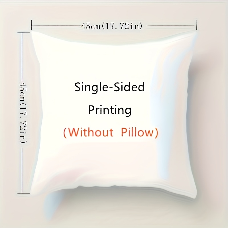4pcs Cute Cat Printed Pillow C - đánh giá và giá Pillow Insert 18X18