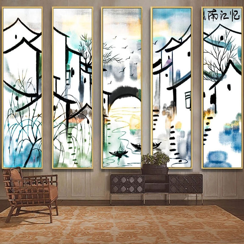 Custom Mural Wallpaper Chinese - đánh giá và giá Home Textiles City