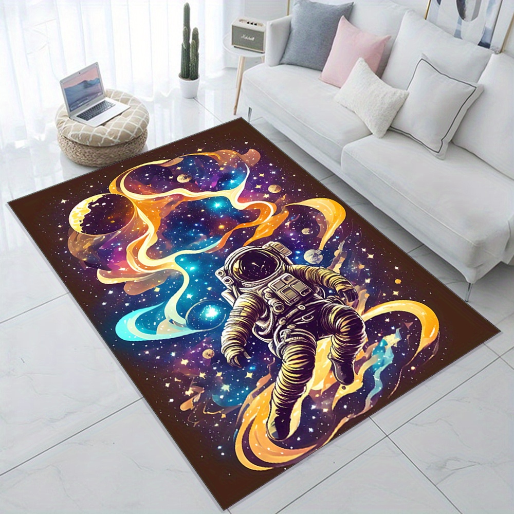 Spaceman Area Rug – Polyester  - đánh giá và giá Galaxy Home Textiles
