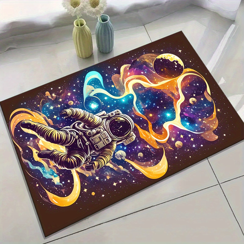 Spaceman Area Rug – Polyester  - đánh giá và giá Galaxy Home Textiles