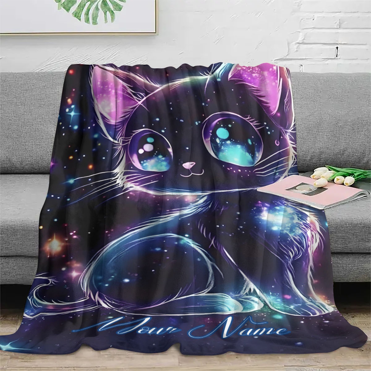 Customizable Name Galaxy Cat P - đánh giá và giá Galaxy Home Textiles