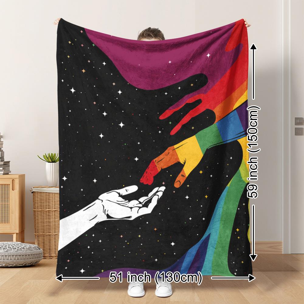 Colorful Rainbow Hands Galaxy  - đánh giá và giá Galaxy Home Textiles
