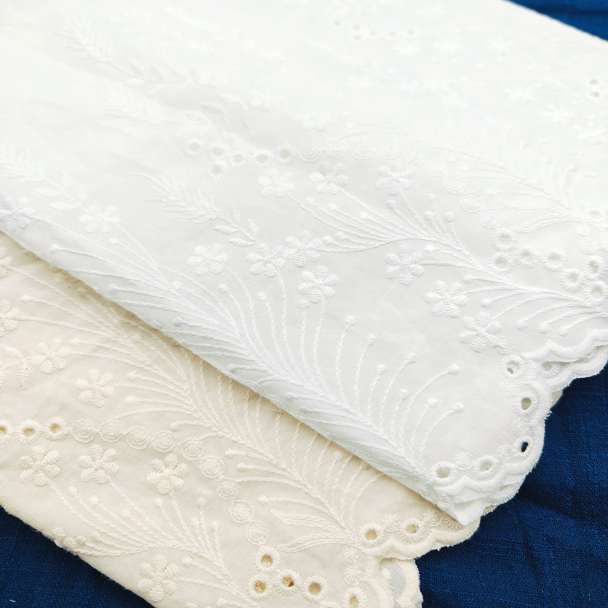 1yard white/apricot wide embro - đánh giá và giá Home Textiles Discount