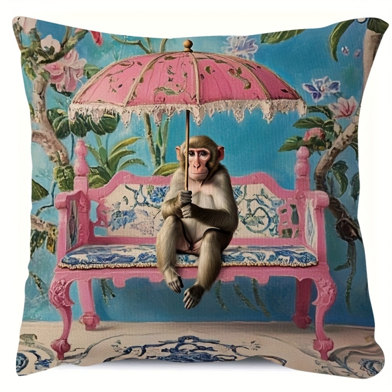 1pc, Retro Pink Chinese-Style  - đánh giá và giá Pillow Insert 18X18