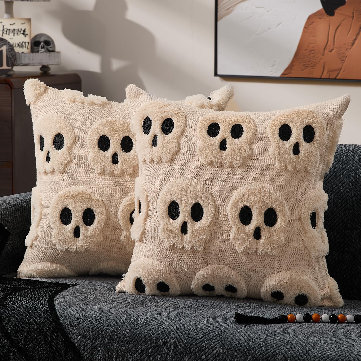 Halloween Pillow Covers 18x18  - đánh giá và giá Pillow Insert 18X18