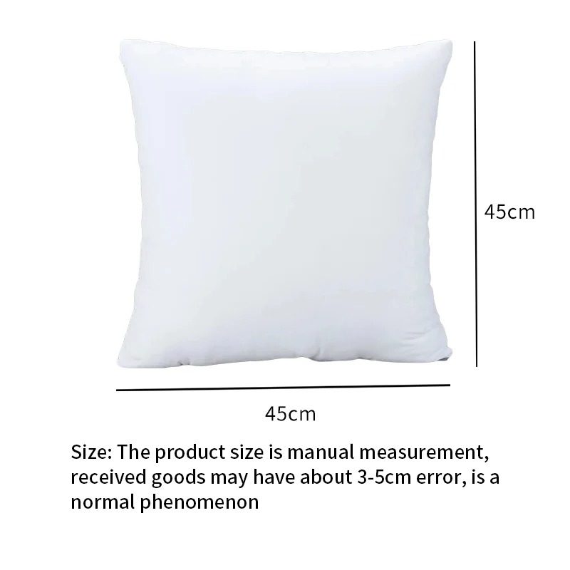 White Pillow Cushion Core Sofa - đánh giá và giá Pillow Insert 18X18