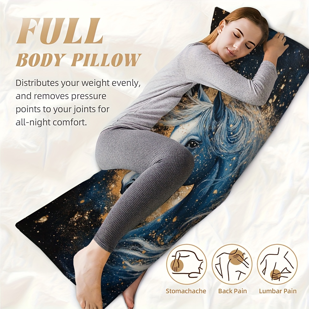 1pc Long Pillowcase, Minimalis - đánh giá và giá Galaxy Home Textiles