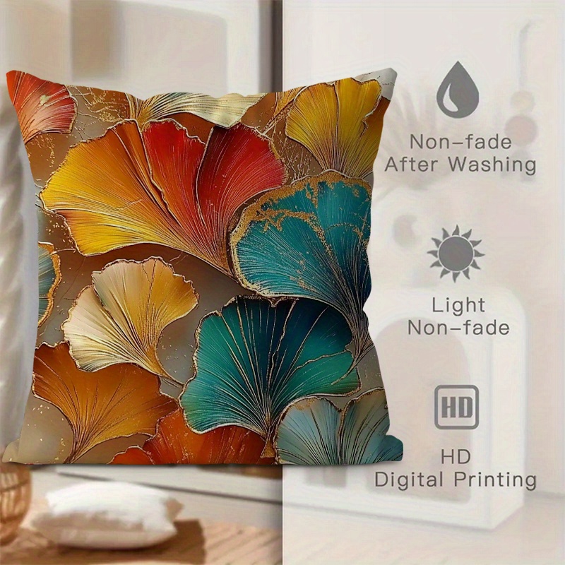 4pcs Pillowcase Set, Ginkgo Le - đánh giá và giá Pillow Insert 18X18