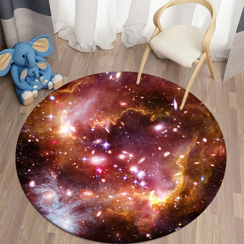 Galaxy Round Rug Universe Spac - đánh giá và giá Galaxy Home Textiles
