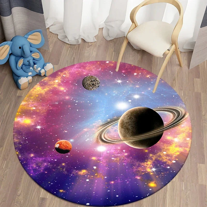 Galaxy Round Rug Universe Spac - đánh giá và giá Galaxy Home Textiles
