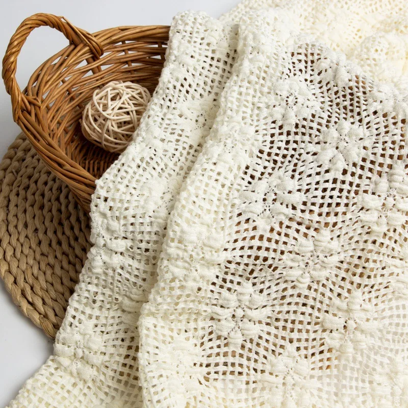 Bubble ruched jacquard lace fa - đánh giá và giá Home Textiles Discount