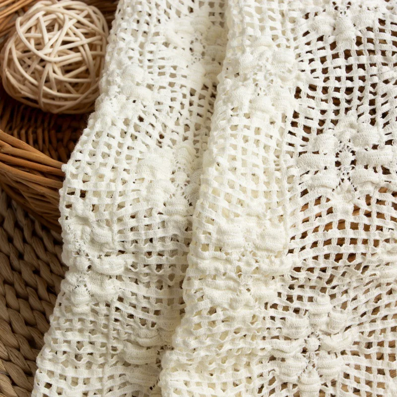 Bubble ruched jacquard lace fa - đánh giá và giá Home Textiles Discount