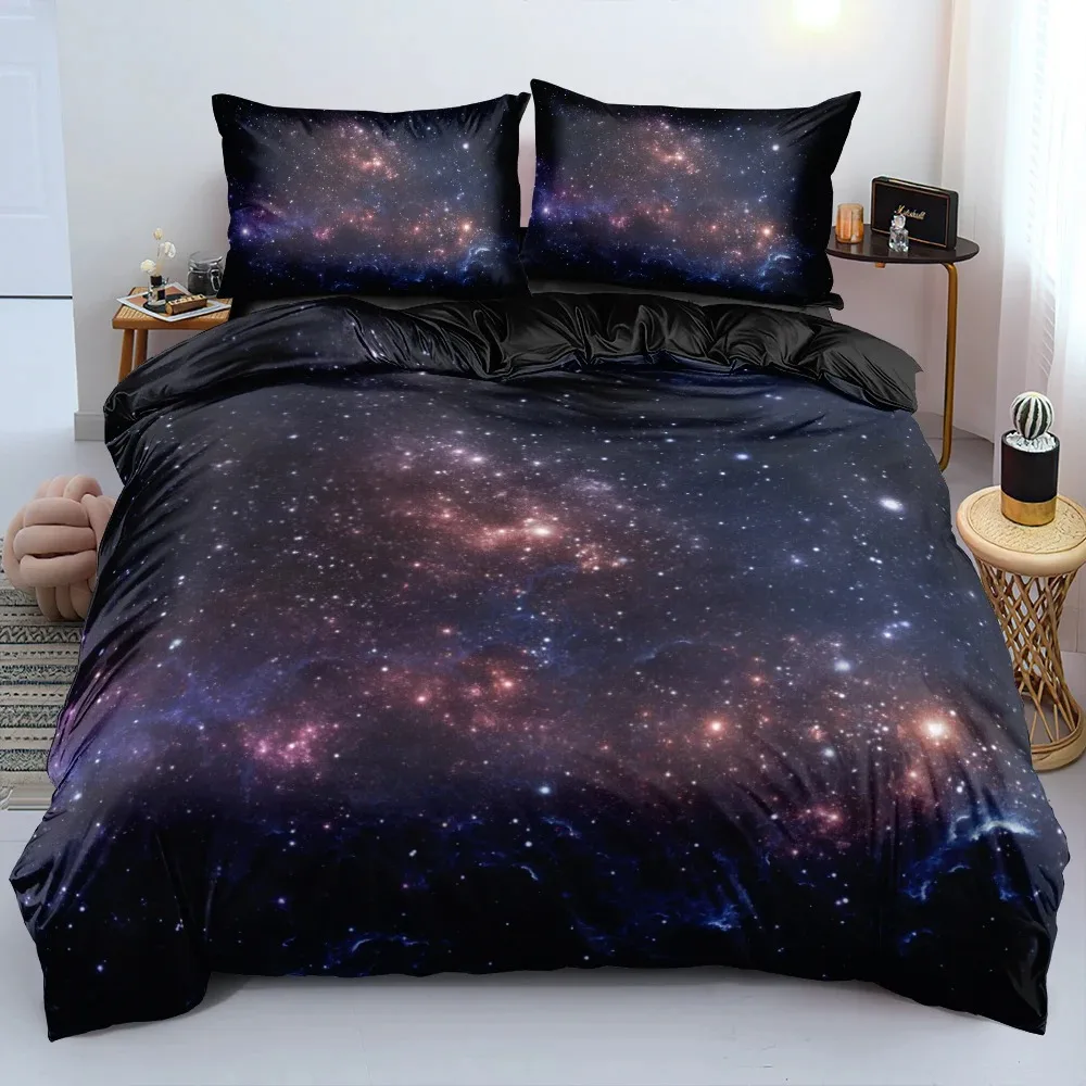 Luxury Galaxy Dark Blue Comfor - đánh giá và giá Galaxy Home Textiles